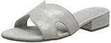  Jana 100% comfort Damen 8-8-27102-24 Pantoletten, Grau (Grey/Silver 212), 43 EU