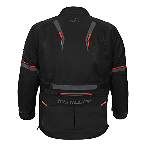Tourmaster Ridgecrest Jacket - Breathable, Mesh Adventure Touring Motorcycle Jacket With Ce-Approved Armor And Multiple Pockets For All-Weather Protection #TOP1