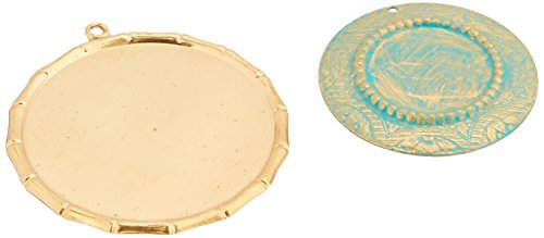 Vintaj Metal Accents-Rosemal Lunette, 31,7 mm