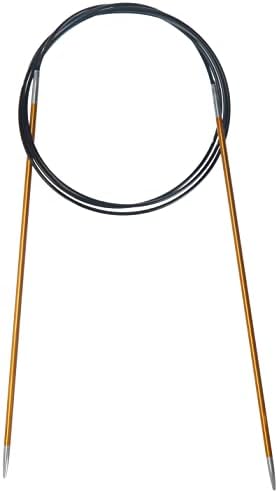 KnitPro KP47168 Zing: Knitting Pins: Circular: Fixed: 100cm x 10.00mm, Aluminium, Multi-Colour, 10mm
