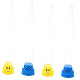 Beaupretty 2Paare Kinderlaufstelzen für Balance-training Interaktives Spielzeug für Eltern-junge Mädchen-aktivitäten Geeignet für Kindergarten und Garten Fördert Konzentration und Soziale Fähigkeiten