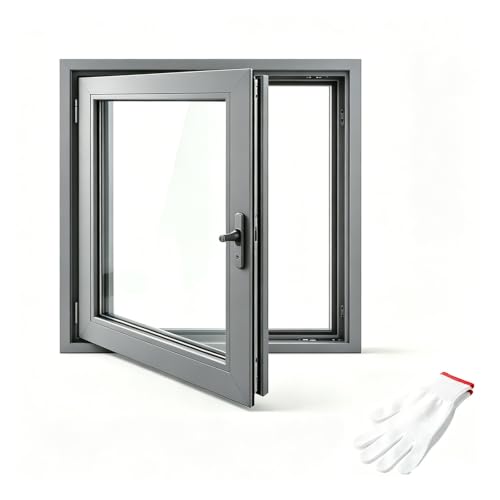 Ventana de salida de aluminio contra humedad en sótanos y espacios pequeños 4