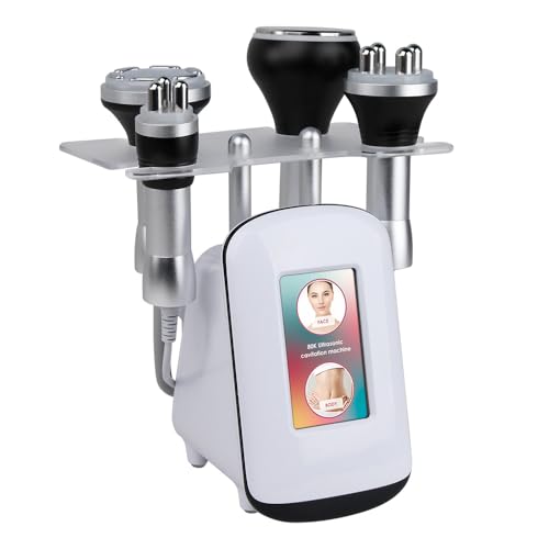 Elitzia Máquina moldeadora de cuerpo 4 en 1, herramienta para el cuidado de la piel, RF 80K, cavitación, aspiradora multipolar, dispositivo multipolar, equipo de spa, uso doméstico, masajeador para Elitzia Máquina moldeadora de cuerpo 4 en 1, herramienta para el cuidado de la piel, RF 80K, cavitación, aspiradora multipolar, dispositivo multipolar, equipo de spa, uso doméstico, masajeador para