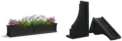 Mayne Cape Cod 5ft Window Box - Black