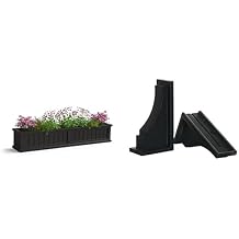 Mayne Cape Cod 5ft Window Box - Black