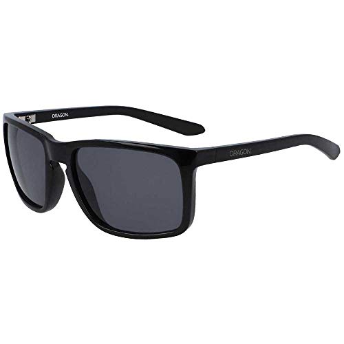 Dragon Alliance Dr Melee lunettes de soleil homme avec protection anti-reflet et monture noire