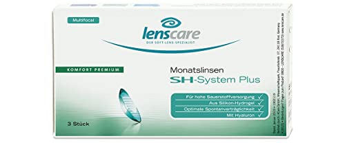 SH-System MULTIFOCAL Monatslinsen, 3 Stück/BC 8.6 mm/DIA 14.2 mm / -4.75 Dioptrien/Addition +2.50 Cover