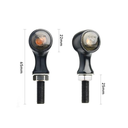 Clignotants moto LED feux arriere de freinage pour remplacer optiques de Chopper