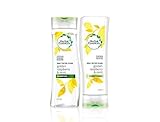 Herbal Essences Daily Detox Shine Shampoo and Conditioner with Golden Raspberry and Mint. Bundle with Exclusive Beauty Tips.