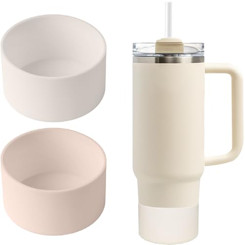 Gudemoore 2 Pcs Tumbler Bottom Protector Boot, Silicone Boot