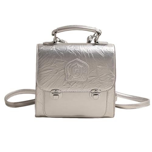 Sac à dos en cuir synthétique pour femme au style coréen épuré