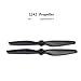 Compatible For SwellPro Splash Drone 4 Quick-Release Carbon Fiber Propeller Set(2 Pairs)