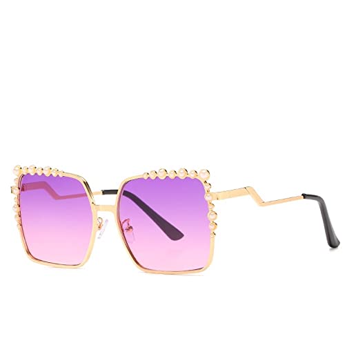 Lunettes de soleil carrées grand cadre pour masquer la fatigue