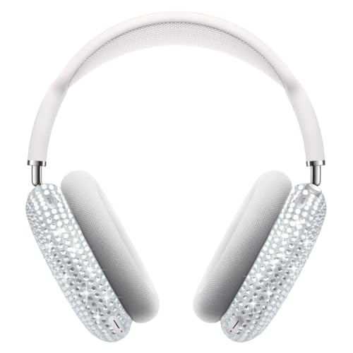 Crystal Cover for Airpods Max Bling Rhinestone Apple Headphone Case Sparkling Cute Glitter Airpod pro max Ear Covers Protective Accessories