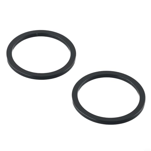 Juego de 2 espaciadores para pedalier de bicicleta, 2 tamaños de 5 mm para aplicaciones GXP HollowTech II