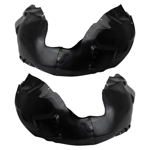 Image of TRQ Front Inner Fender Liner Set Compatible with 2015-2017 Chrysler 200 CH1248168 CH1249168