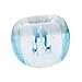 ibasenice Inflatable Bubble Ball PVC Bumper Ball for Adults Fun Games Prop Outdoor Sports Toy