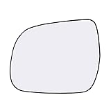 Driver Side Mirror Glass For 2010-2013 Toyota Highlander and 2012-2015 Toyota Tacoma Left Hand Door Mirrors Non-Heated Backing Plate Rear View