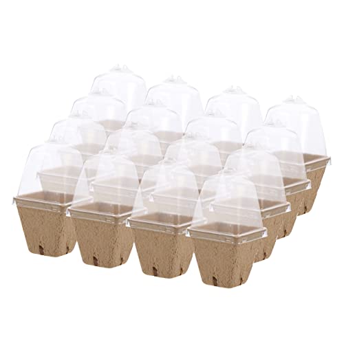 UKCOCO 20pezzi Cestini Per Piante in Drenaggio e Forniture Per Piante Vasi Da Coltivazione Per Piant Per Vivai e Giardinieri