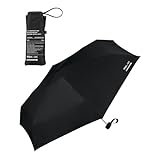 【2025】男の晴雨兼用傘 日傘 IZA Type:Compact ブラック [遮光率100%・UVカット率100%・UPF50＋・遮熱] 折りたたみ傘 通勤 通学 旅行 ビジネス オフィス シンプル カジュアル 男性 メンズ ZA020-001-102
