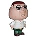 Funko Peter: Family Guy x POP! Animation Vinyl Figure & 1 POP! Compatible PET Plastic Graphical Protector Bundle [#031 / 05238 - B]