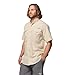 Columbia Men's PFG Bonehead Short Sleeve Fishing Shirt, Fossil, X-Small