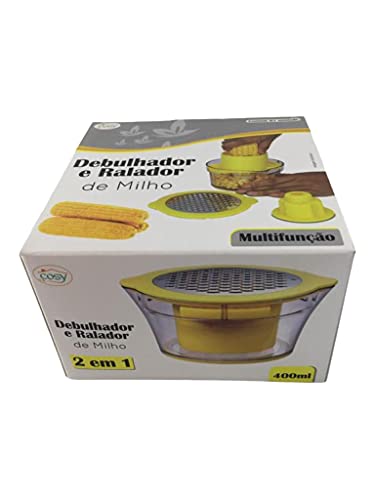 Debulhador E Ralador De Milho 2 Em 1 Cor Vermelho 400ml
