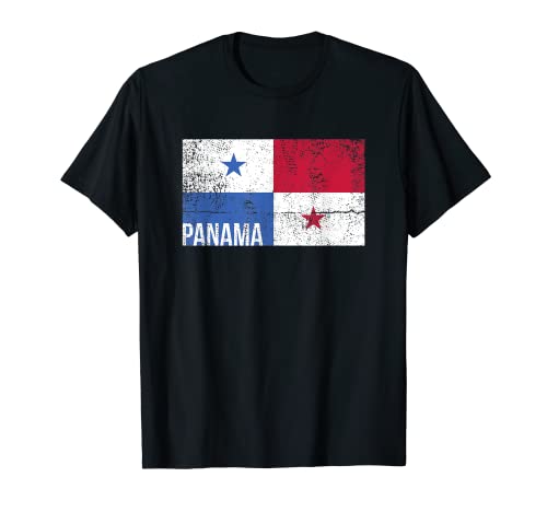 Panama Flag República de Panamá Sud America Patrimonio radici Maglietta