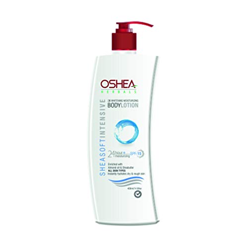 Image of OSHEA Sheasoft Intensive Body Lotion, White, 400 ml