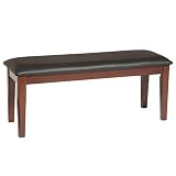 タマリビング(Tamaliving) ミルキーウェイ ダイニングベンチ 幅104cm 2人掛け ウエンジ [ベンチ単品] 50002711