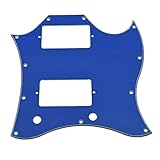 Dopro American Standard SG - Golpeador de cara completa para guitarra Gibson SG Special de EE. UU., color azul, 3 capas