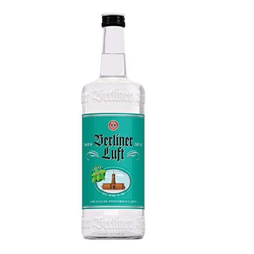 Berliner Luft - Der Frische Pfefferminzlikör | 1 l. Flasche