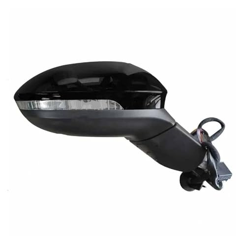 Rétroviseur Golf 8 MK8 droit 6 broches apprêté réglage électrique chauffant rabattable