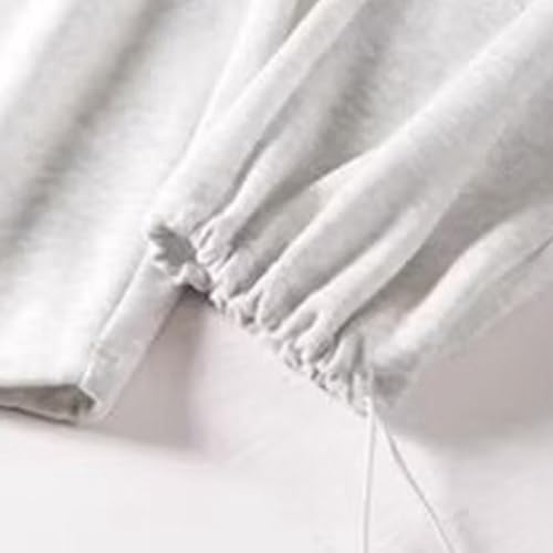 Girls Sweatpants Oversized Wide Leg Pants Elastic Active Joggers Solid Color Fashion Sweatpants for Kids4