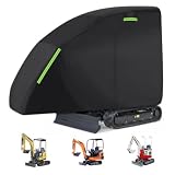 JGGQSY Baggerabdeckung, Kompatibel für Wacker Neuson 803 2005–2015, Schutzabdeckung