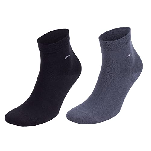 Image of BAMBOOVEN Ankle Socks for Men Women 6 Pack Thin Bamboo Rayon Low Cut Socks