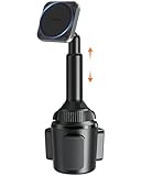 Forte adhérence magnétique : équipé de 20 aimants N55 ultra puissants, ce support de téléphone magnétique pour voiture offre une adhérence 30 % plus forte que les supports magnétiques de base, même sur des routes cahoteuses ou des terrains accidentés, pas de glissement, pas de chute