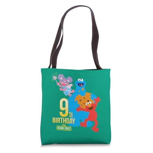 Sac fourre-tout Sesame Street 9 ans pour anniversaire enfant