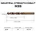 Narwhal 3/8 Inch Cobalt Drill Bits (3 Pack - Industrial Grade M35 Cobalt) 5