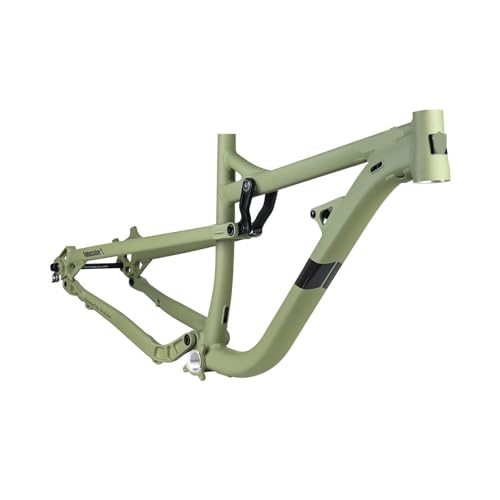 �_�E���q�� MTB �o�C�N�t���[�� DH �t���T�X�y���V���� 29er �A���~�����ϋv���[�X���]�ԃ��A�V���b�N�t��(Green without Shock)