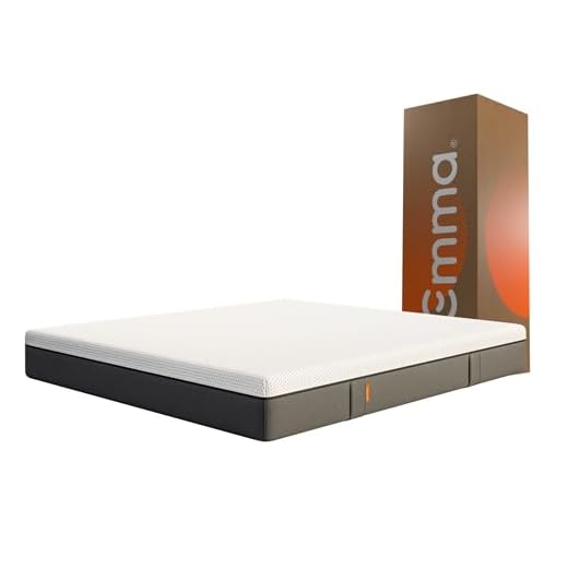 Colchão Casal Emma Original - 10 anos de garantia, certificação internacional - (138X188cm)