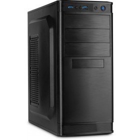 Inter-Tech IT-5905 - Midi/Minitower ATX, Micro/Mini/Flex-ATX 3,5" - PC-/Server Netzteil Lüfter - USB, USB 3.0