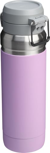Image of Stanley Quick Flip GO Water Bottle 36 oz | Push Button Lid | Leakproof and Packable for Travel and Sports | Insulated Stainless Steel | BPA-Free | Lilac
