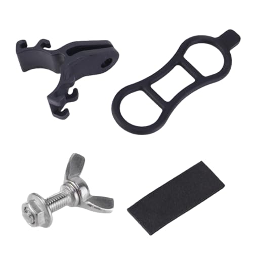 Greabuy Bicycles Flashlight Mount Holder Stable Bikes Handlebar Flashlight Holder Bicycles Light Torch Mount Bracket Clip Clamp