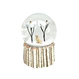 Deliziosa palla di neve invernale di Natale. Bambini e adulti rimarranno incantati.