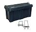 Produktbild Deichselbox mit Schloss inkl. U-Bügel Halter, Werkzeugkasten für Anhänger Staukiste 23 ltr Anhängerbox, Daken B23-1+MON4002