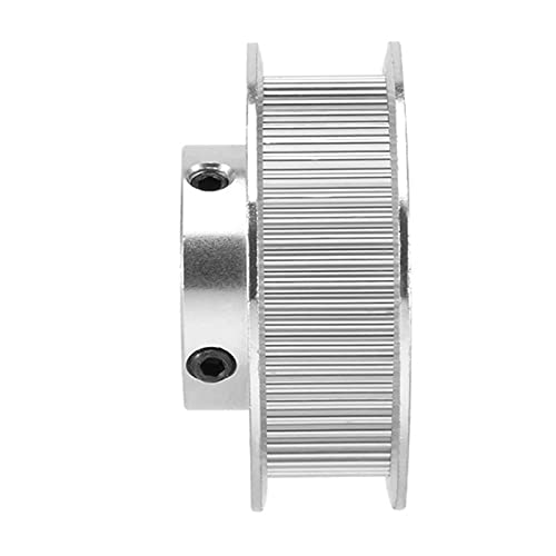 Lysee 3D Printer Parts & Accessories - 4X GT2 Pulley 60 Teeth Bore 5mm 60T Timing Pulley Synchronous Wheel Aluminum & 4X 40T GT2 Timing Pulley Bore 5mm - (Color: 2 Types)