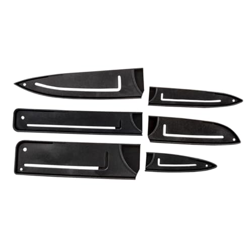 LIGIGWASH 6 Piezas Protector de Funda de Plástico Resistente para Utensilios de Cocina Funda Protectora para Menaje Cocina