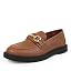 Cognac Faux Grainy Leather