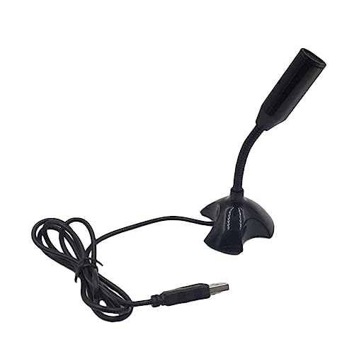 CIYODO Microphone for Computer Conference Ultra Microphone for Voice Chat Desktop Recording Mic for Streaming Podcasting and Online Meetings Black